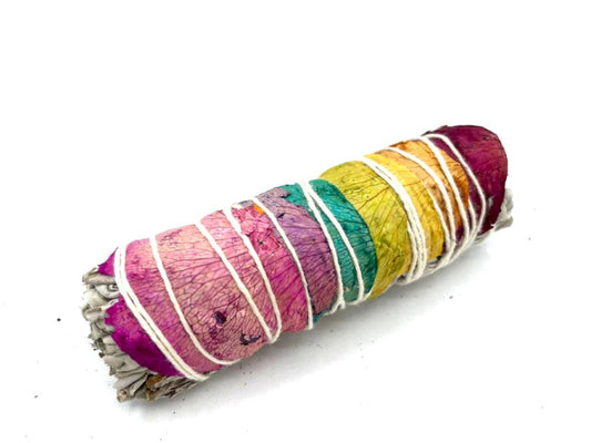 Atado 7 Chakras: Salvia Blanca y Rosas